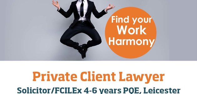 Supporting image for Private Client Lawyer (Solicitor/FCILEx) – 4- 6 years PQE